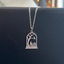 Load image into Gallery viewer, Graveyard Charm Necklace - Sterling Silver
