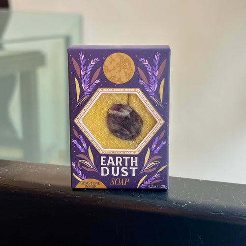 Earth Dust Gemstone Bar Soap (Lavender Sage)