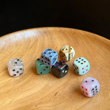 Load image into Gallery viewer, Crystal Dice (6 stone options!)