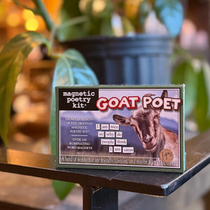 Goat Poet Magnetic Poetry Kit