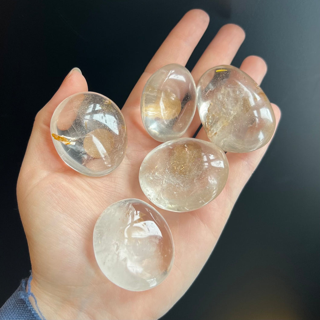 Clear Quartz Palmstone