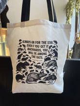 Load image into Gallery viewer, Among The Rats Tote Bag