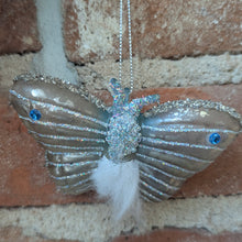 Load image into Gallery viewer, Glass Moth Ornament