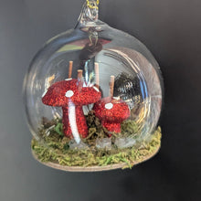 Load image into Gallery viewer, Glass Terrarium Ornament