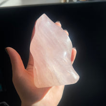Load image into Gallery viewer, Rose Quartz Flame Tower
