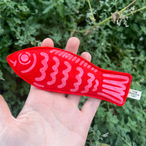 Catnip Swedish Fish Toy