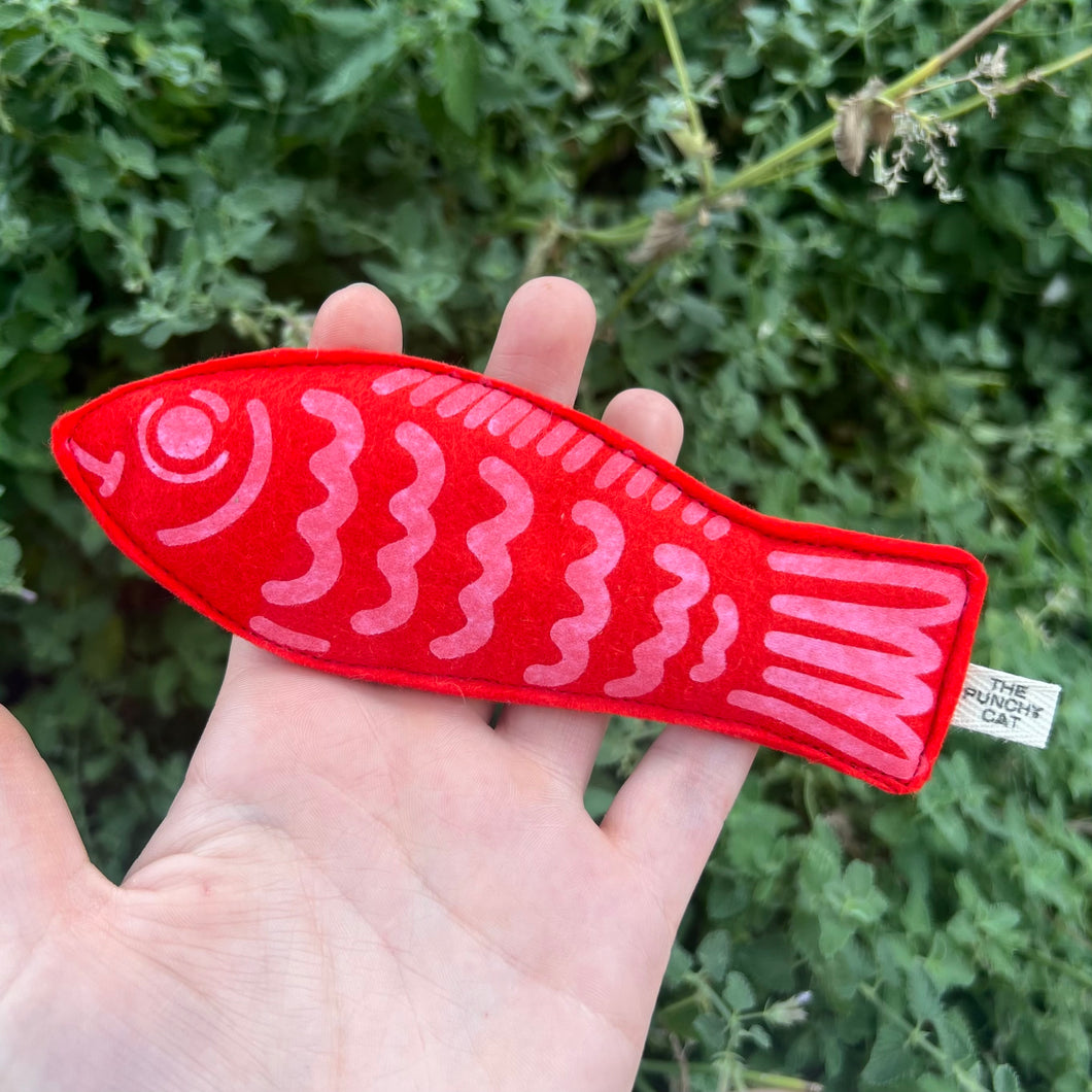 Catnip Swedish Fish Toy