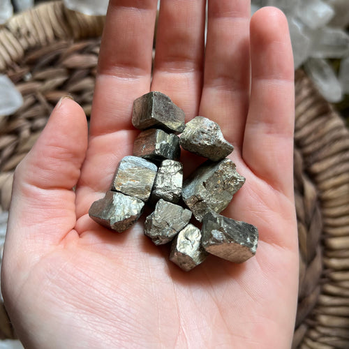 Pyrite Cluster Cubes