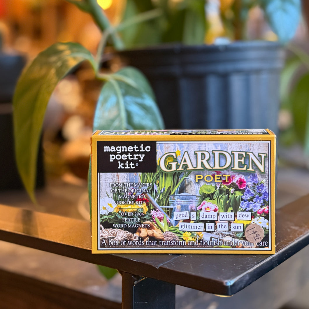 Garden Poet Magnetic Poetry Kit