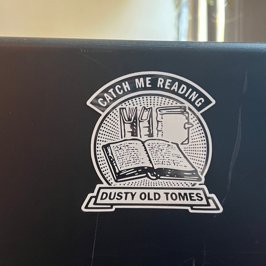 Dusty Old Tomes Sticker