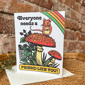Mouse Friend Card