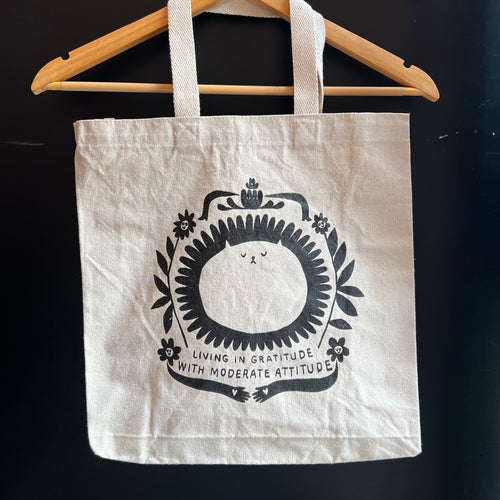 Gratitude Cat Tote Bag