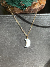 Load image into Gallery viewer, Moon Mother of Pearl Necklace - Gold Filled
