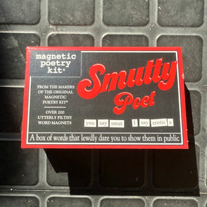 Smutty Poet Magnetic Poetry Kit