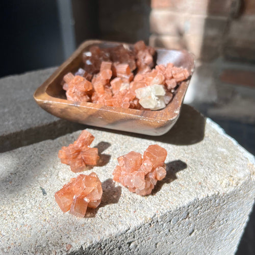 Small Aragonite Clusters