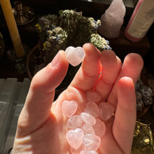Load image into Gallery viewer, Tiny Rose Quartz Heart