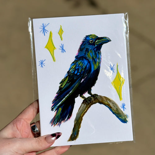 Raven Study Giclèe Print