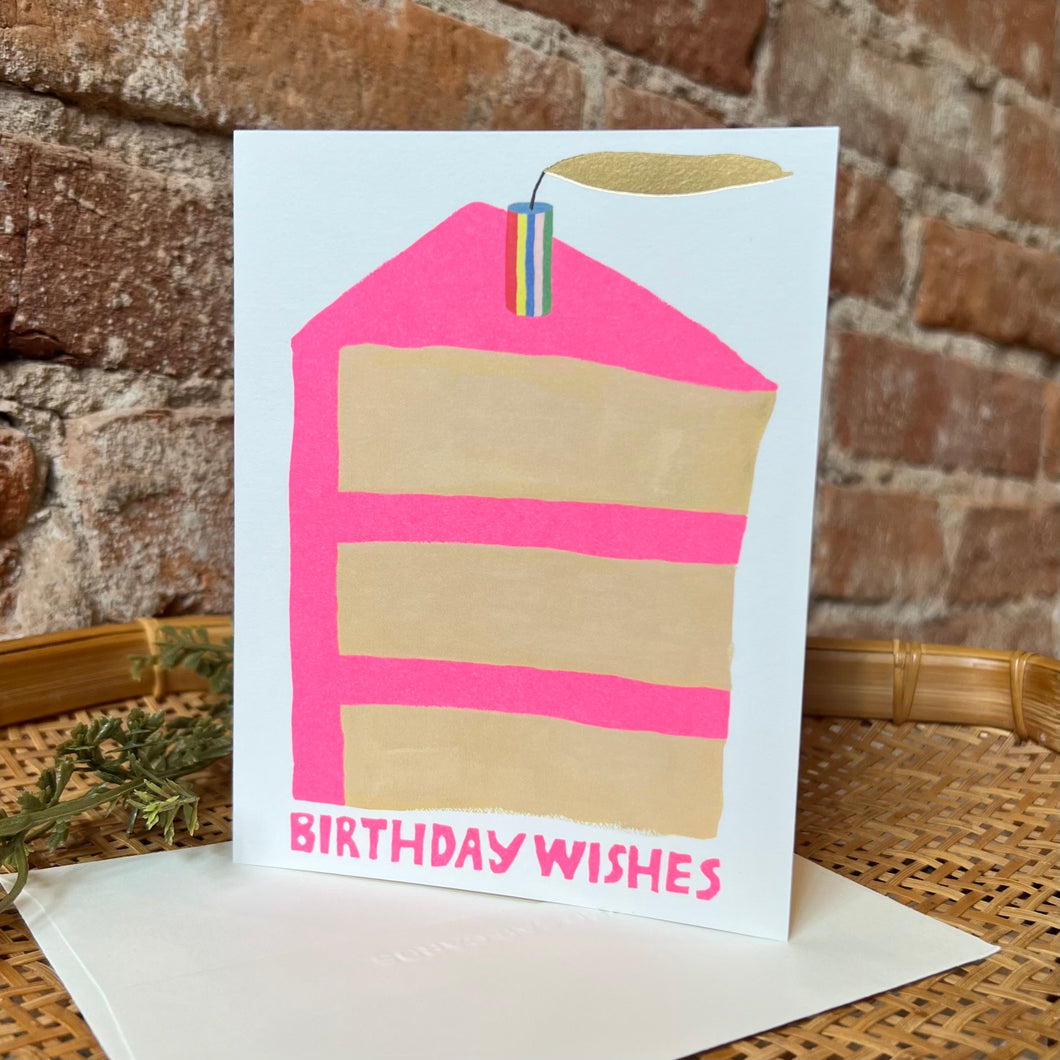 Piece of Cake Birthday Card