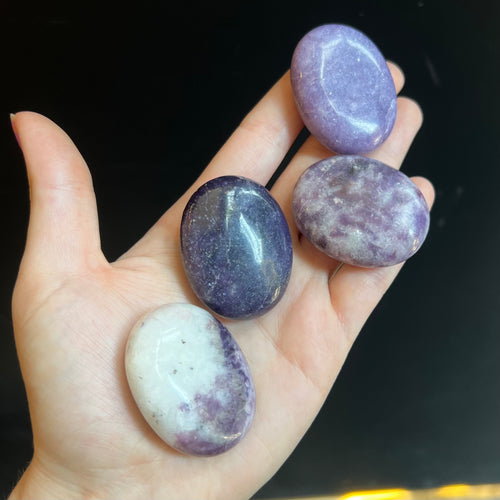 Lepidolite Palmstone