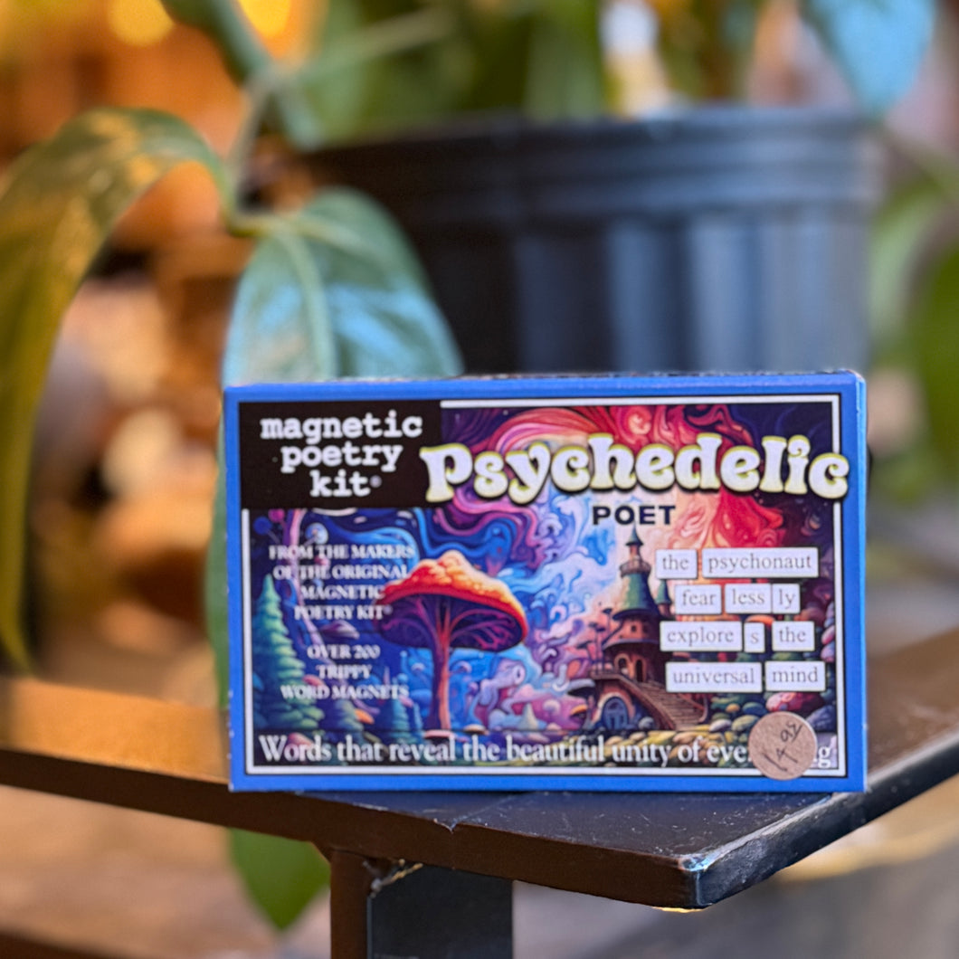 Psychedelic Poet Magnetic Poetry Kit