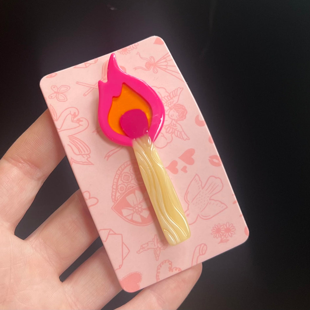 The Matchstick Slide Hair Pin