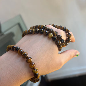 Tiger’s Eye Bead Bracelet