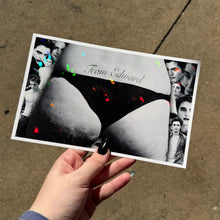 Load image into Gallery viewer, Team Edward Tramp Stamp Holographic Print