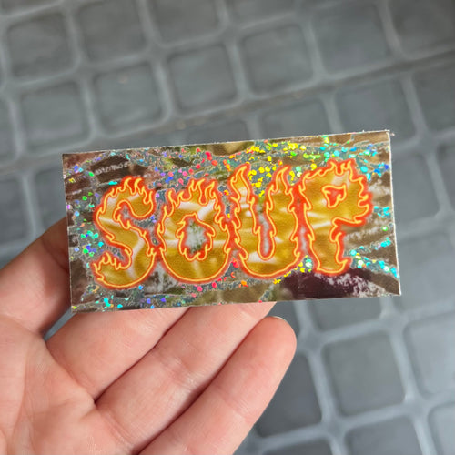 Soup Sticker
