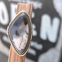 Load image into Gallery viewer, Adjustable Dendritic Agate Ring - Sterling Silver