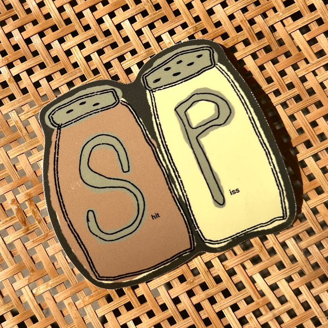 S & P Sticker