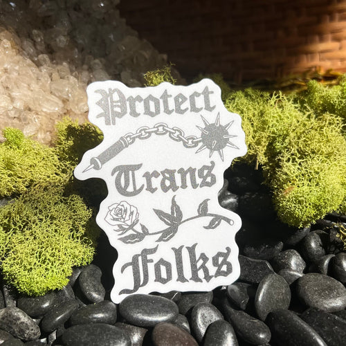 Protect Trans Folks Sticker
