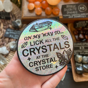 Crystal Licker Sticker