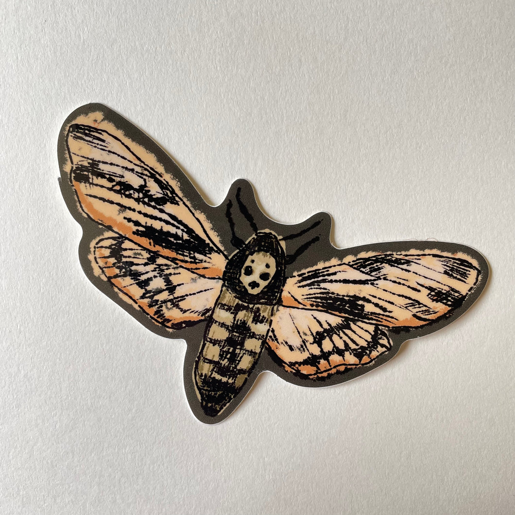 Death’s Head Moth Sticker