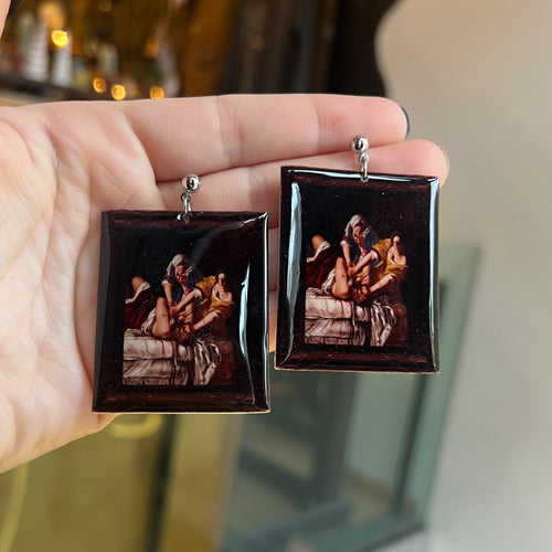Judith Slaying Holofernes Earrings