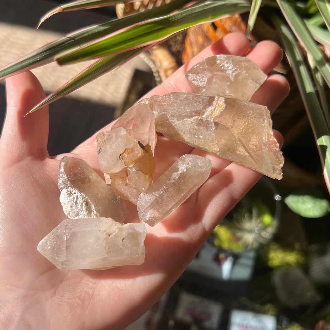 Natural Smokey Citrine Point