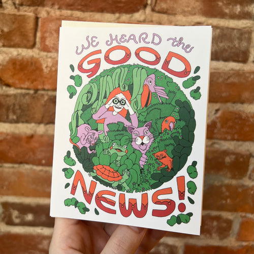 Good News Greeting Card