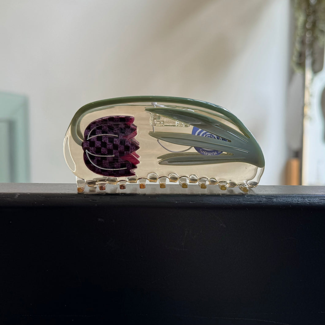 Fritillaria Tulip Hair Claw