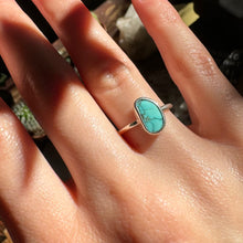 Load image into Gallery viewer, Turquoise Ring - Sterling Silver
