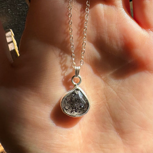 Super Seven & Silver Necklace