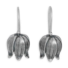 Load image into Gallery viewer, Lily of the Valley Hook Earrings - Sterling Silver