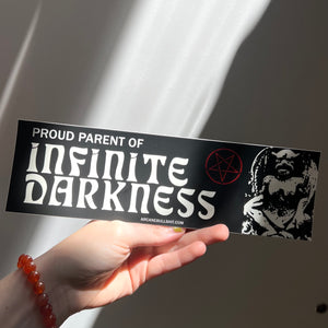Infinite Darkness Bumper Sticker