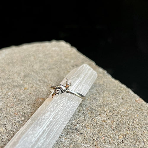 Snail Ring - Sterling Silver