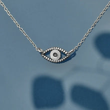 Load image into Gallery viewer, All Seeing Eye Necklace - Sterling Silver