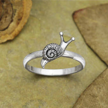 Load image into Gallery viewer, Snail Ring - Sterling Silver