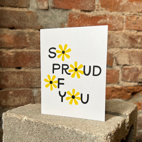 So Proud of You Card