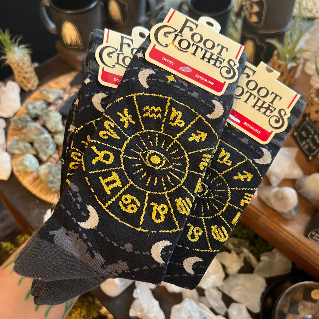 Astrology Crew Socks