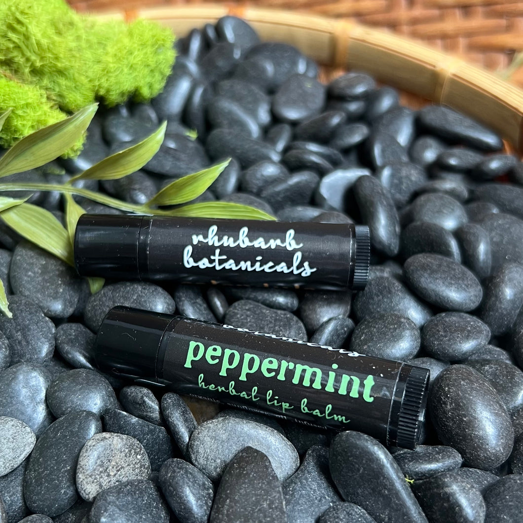 Peppermint Herbal Lip Balm