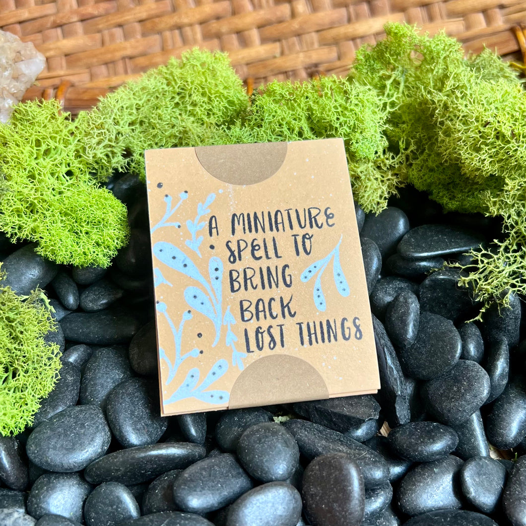 Mini Spell For Lost Things