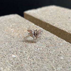 Luna Moth Ring - Sterling Silver