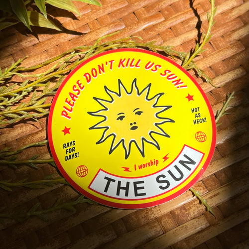 Cosmic Overlords Sticker - The Sun